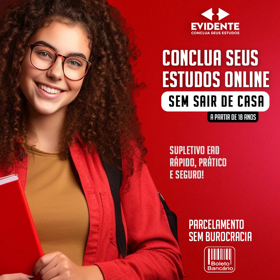 Conclua seus estudos online sem sair de casa